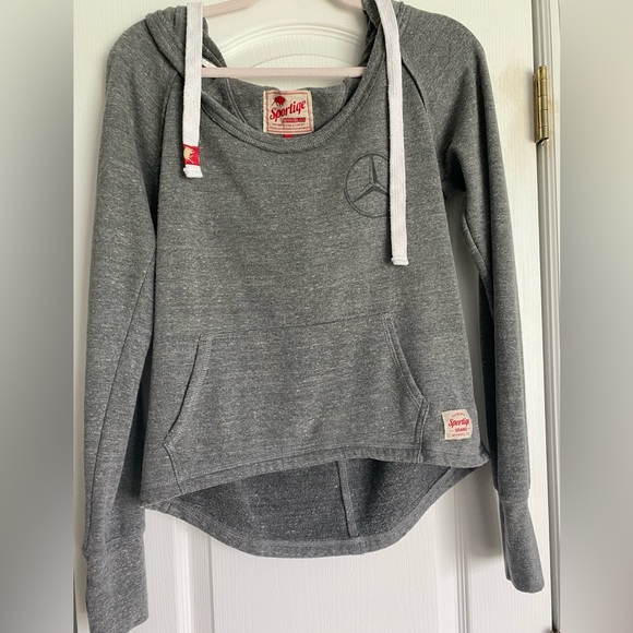 Sportige Brand Gray Hoodie Women size S - Picture 1 of 6